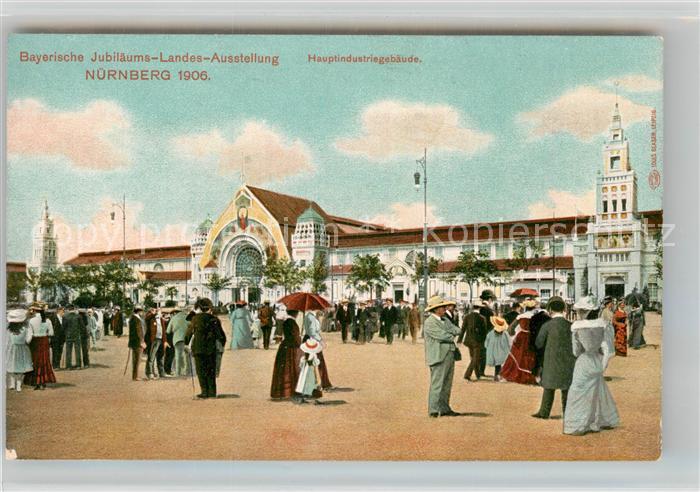 Ausstellung Bayr Landes Nuernberg 1906 Hauptindustriegebäude