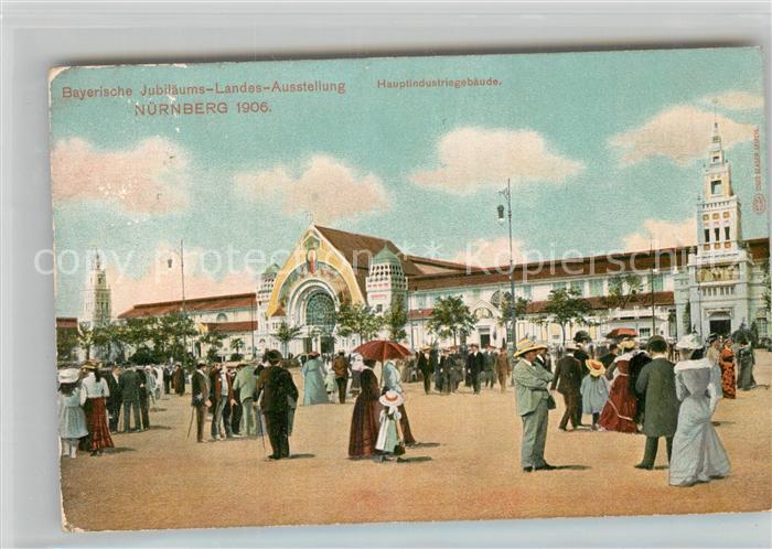 Ausstellung Bayr Landes Nuernberg 1906 Hauptindustriegebäude