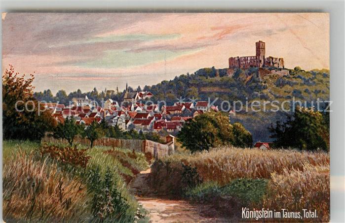 Verlag Wiedemann WIRO Nr. 2077 A Königstein im Taunus Total