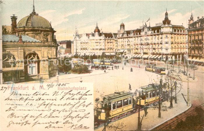 Strassenbahn Frankfurt am Main Bahnhofsplatz