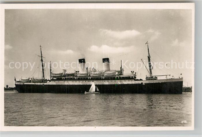 Dampfer Oceanliner M.S. Monte Pascoal