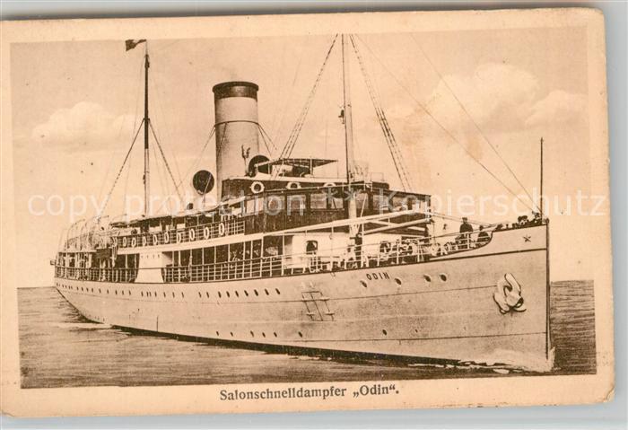 Dampfer Oceanliner Salonschnelldampfer Odin