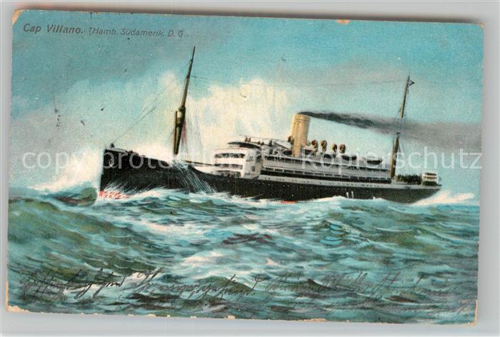 Dampfer Oceanliner Cap Villano