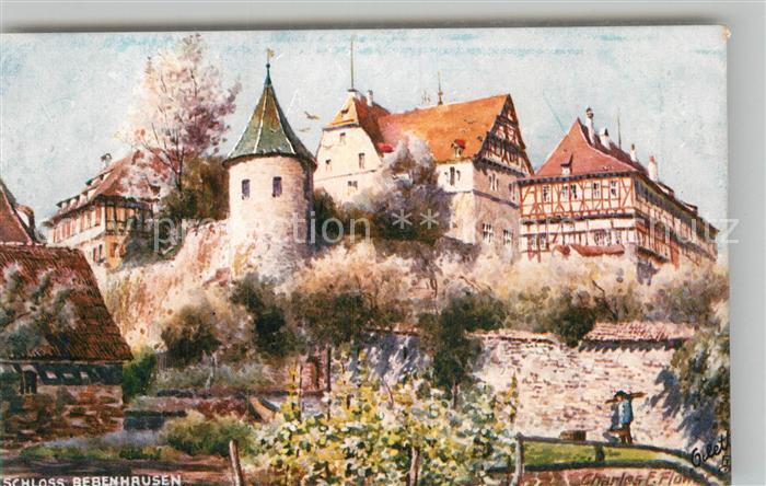 Verlag Tucks Oilette Nr. 645 B Tübingen Schloss Bebenhausen Char