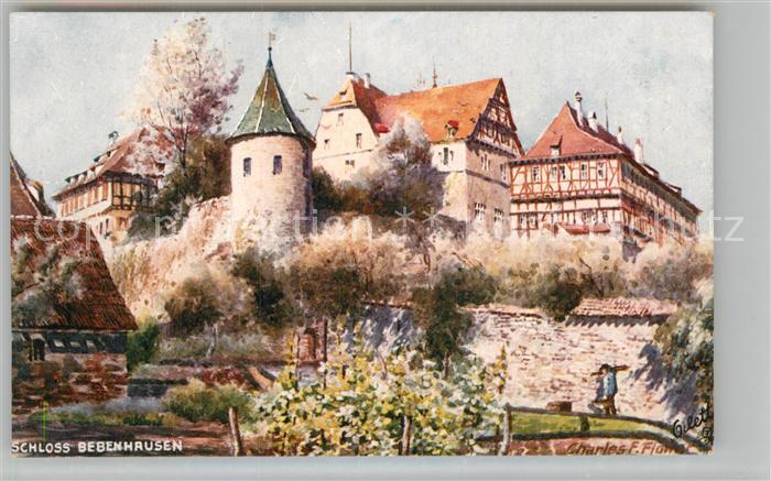 Verlag Tucks Oilette Nr. 645 B Tübingen Schloss Bebenhausen Char