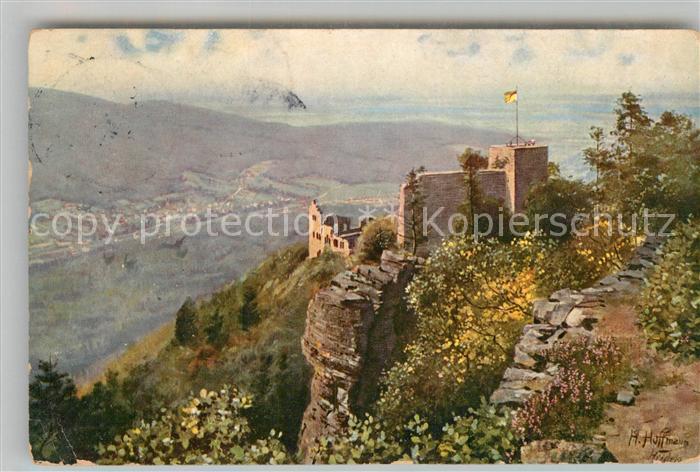 Hoffmann Heinrich Baden-Baden Altes Schloss