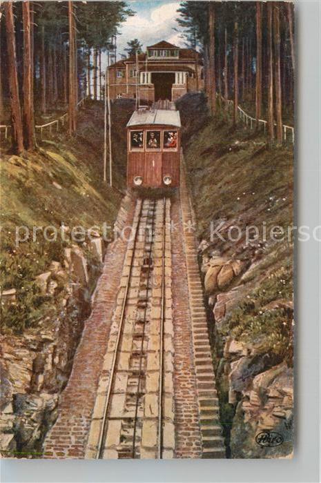 Verlag WIRO Wiedemann Nr. 2851 Baden-Baden Merkurbahn