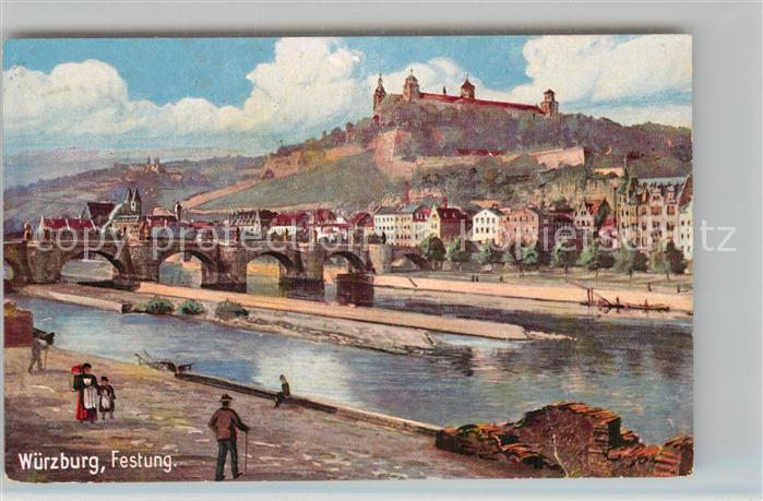 Verlag WIRO Wiedemann Nr. 1713 F Würzburg Festung