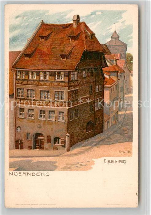 Mutter K. Nürnberg Dürerhaus Litho