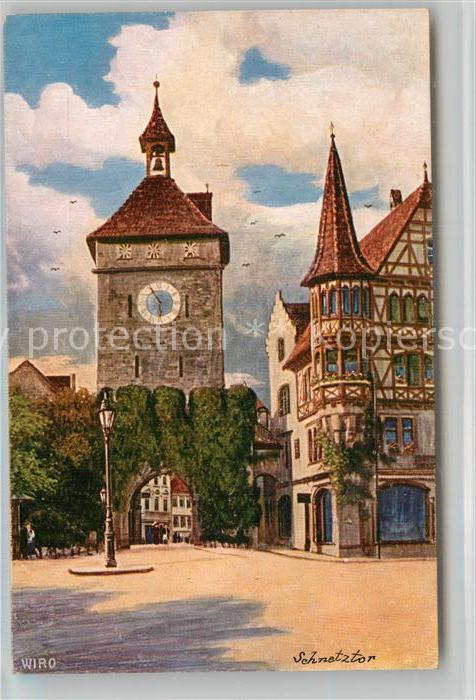 Verlag WIRO Wiedemann Nr. 2394 Konstanz Schnetztor