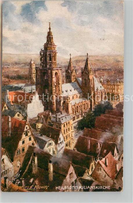 Verlag Tucks Oilette Nr. 700 Heilbronn Kilianskirche