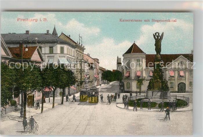 Strassenbahn Kaiserstrasse Siegesdenkmal