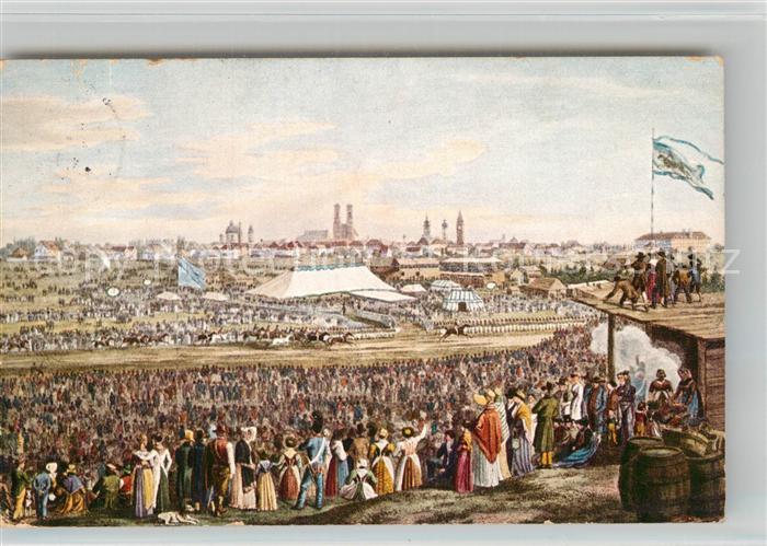 Oktoberfest München Jubiläum 1821 Heinrich Adam