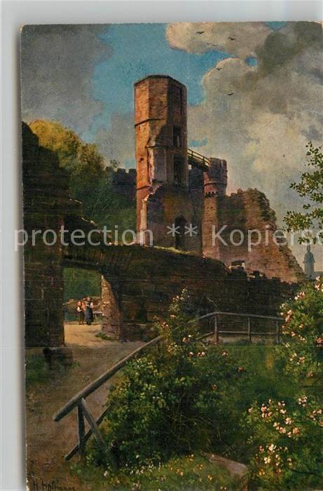 Hoffmann Heinrich Burgruine Dilsberg