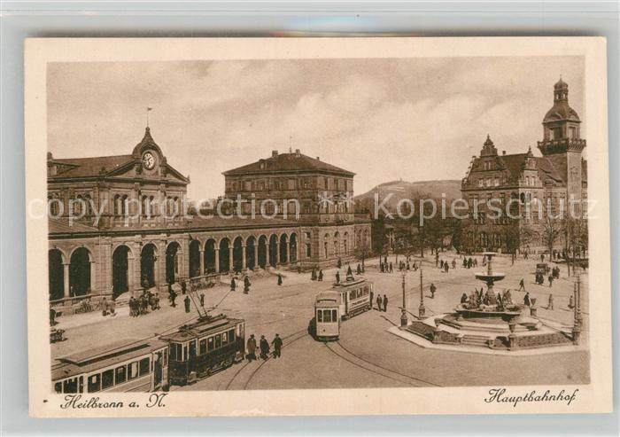 Strassenbahn Heilbronn Hauptbahnhof