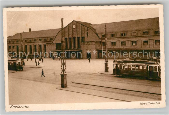 Strassenbahn Karlsruhe Hauptbahnhof