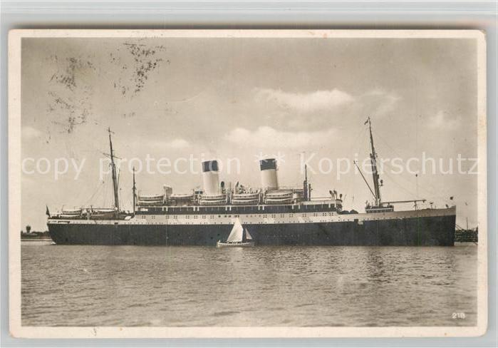 Dampfer Oceanliner M.S. Monte Pascoal