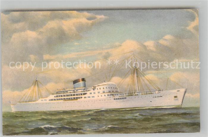 Dampfer Oceanliner 17 de Octubre Argentina