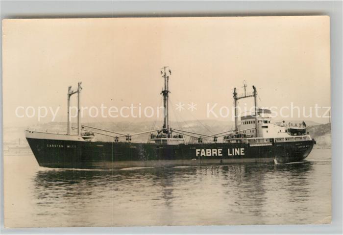 Schiffe Ships Navires Carsten Witt Fabre Line