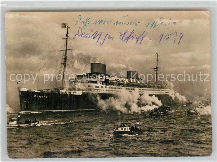 Dampfer Oceanliner D. Europa