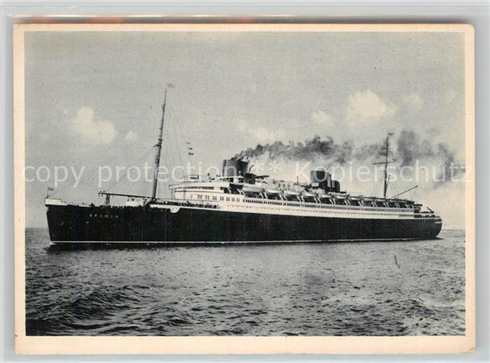 Dampfer Oceanliner D. Bremen
