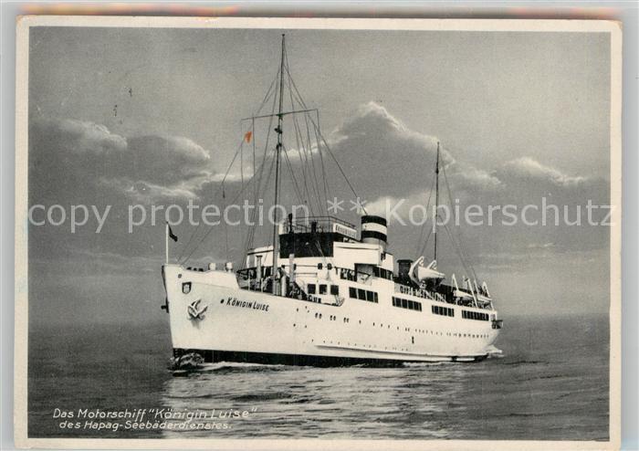 Dampfer Oceanliner Königin Luise