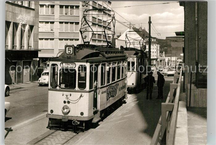 Strassenbahn Wuppertal Triebwagen Nr. 137