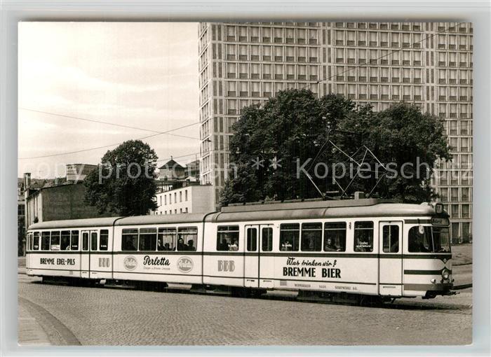 Strassenbahn Wuppertal Gelenktriebwagen Nr. 8008