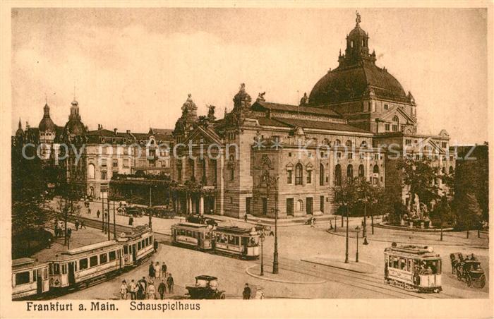 Strassenbahn Frankfurt am Main Schauspielhaus