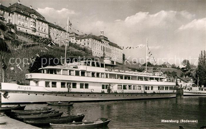Motorschiffe Allgäu Meersburg Bodensee