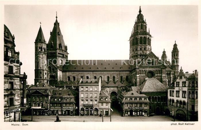 Foto Kellner Rolf Nr. 6615 Mainz Dom