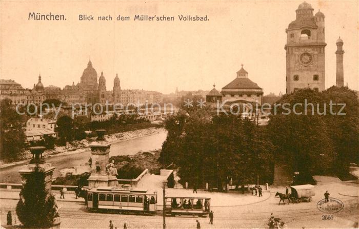 Strassenbahn München Müllersches Volksbad