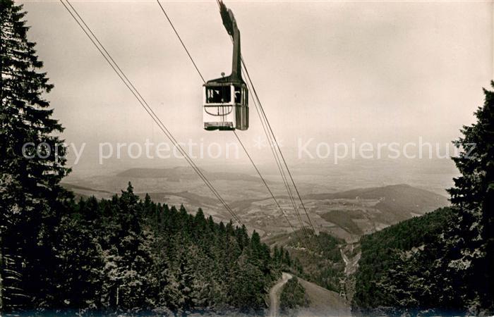 Seilbahn Schauinsland Schwarzwald