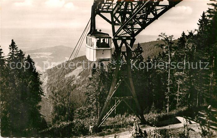 Seilbahn Schauinsland Schwarzwald