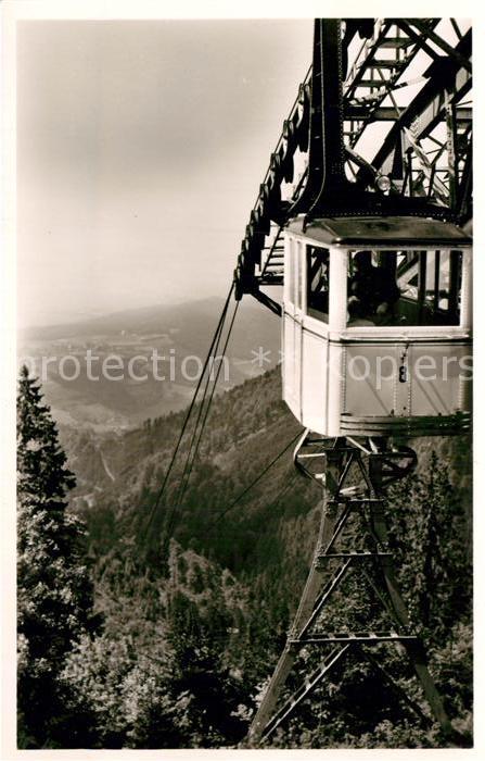 Seilbahn Schauinsland Schwarzwald Freiburg im Br