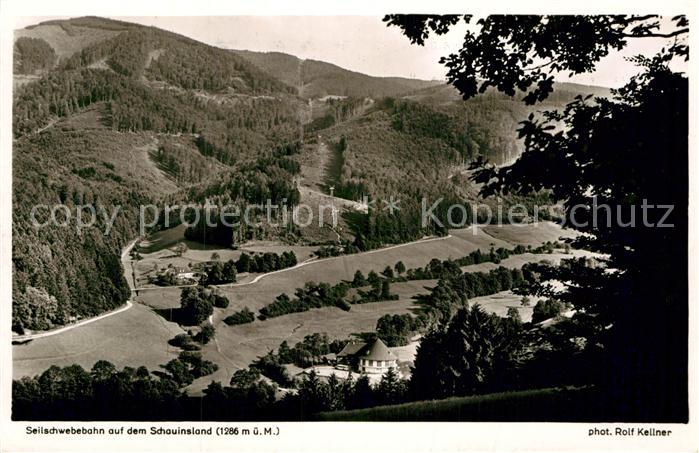 Foto Kellner Rolf Nr. 6727 Seilbahn Schauinsland