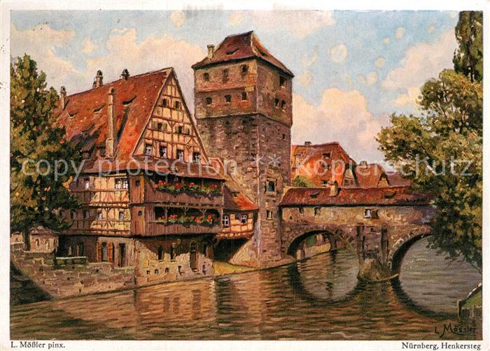 Moessler L. Nürnberg Henkersteg