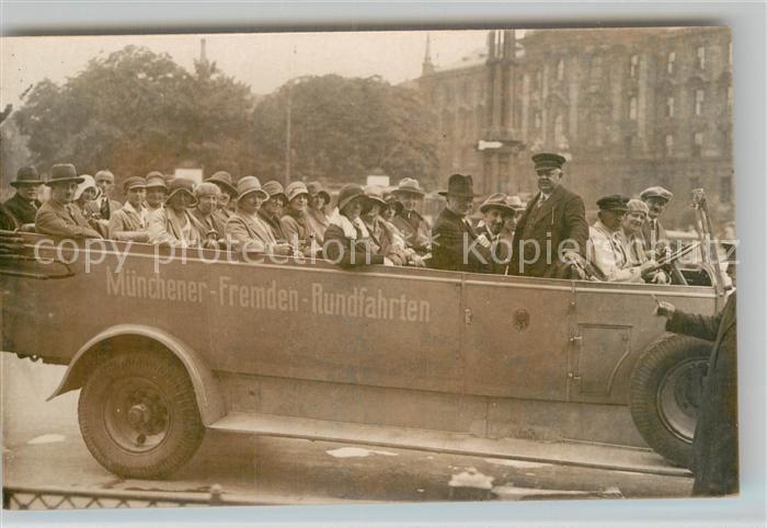Autobus Omnibus München Fremden-Rundfahrten Foto