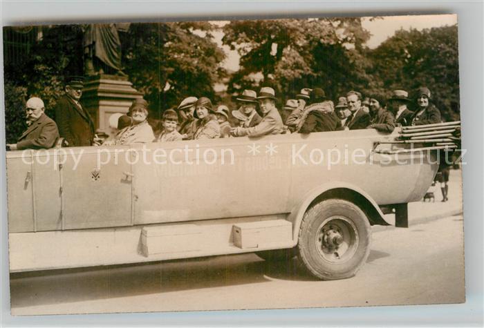 Autobus Omnibus München Fremden-Rundfahrten Foto