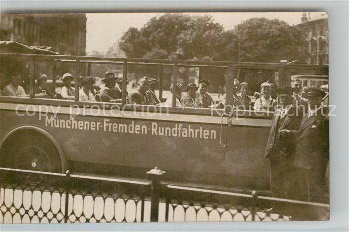 Autobus Omnibus München Fremden-Rundfahrten Foto