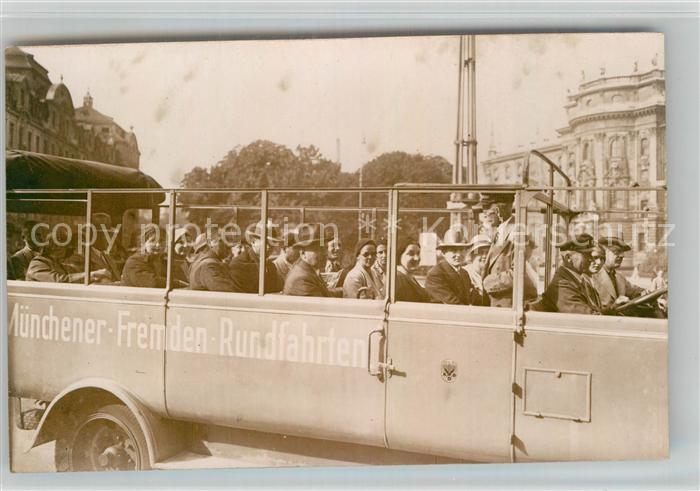 Autobus Omnibus München Fremden-Rundfahrten Foto