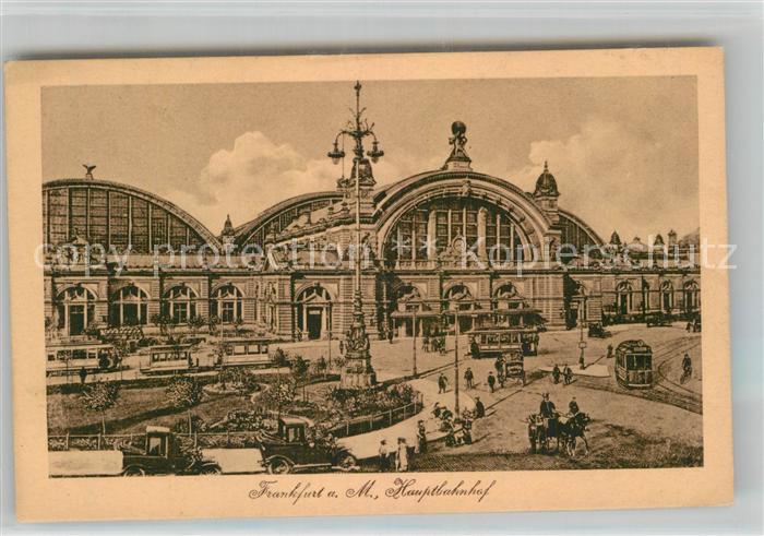 Strassenbahn Frankfurt am Main Hauptbahnhof