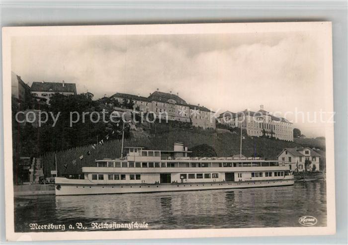 Motorschiffe Allgaeu Meersburg Bodensee Reichsfinanzschule