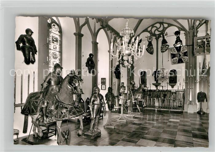 Rittertum Mittelalter Erbach Odenwald Schloss Rittersaal