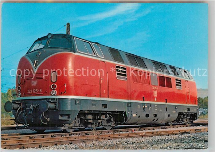 Lokomotive Deutsche Bahn Dieselhydraulische Lokomotive 221125-8