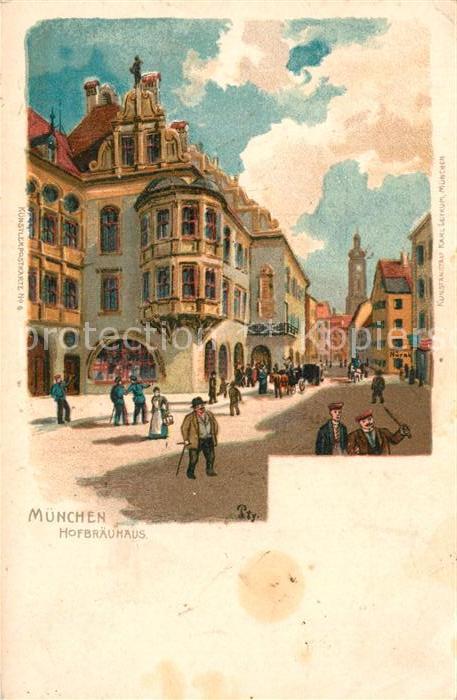Muenchen Bayern Hofbraeuhaus