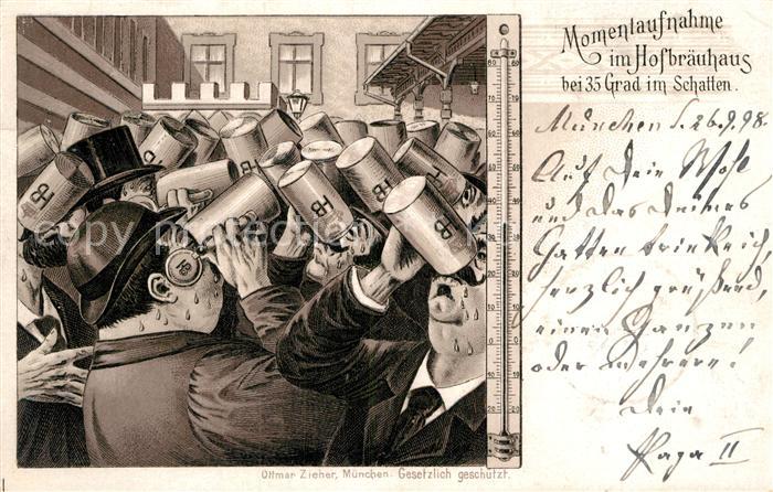 Muenchen Bayern Hofbraeuhaus