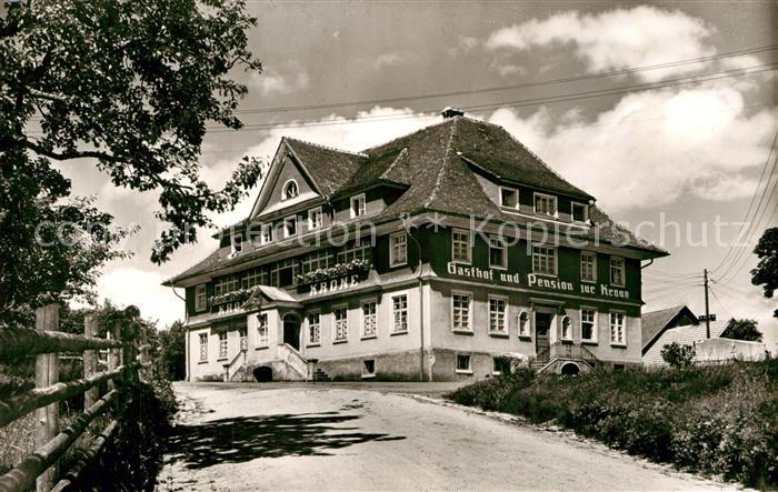 Grafenhausen Schwarzwald Gasthof Pension Krone
