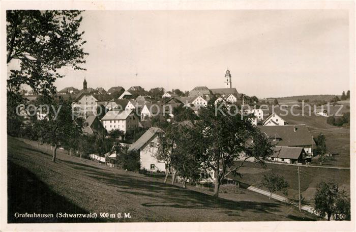 Grafenhausen Schwarzwald Teilansicht