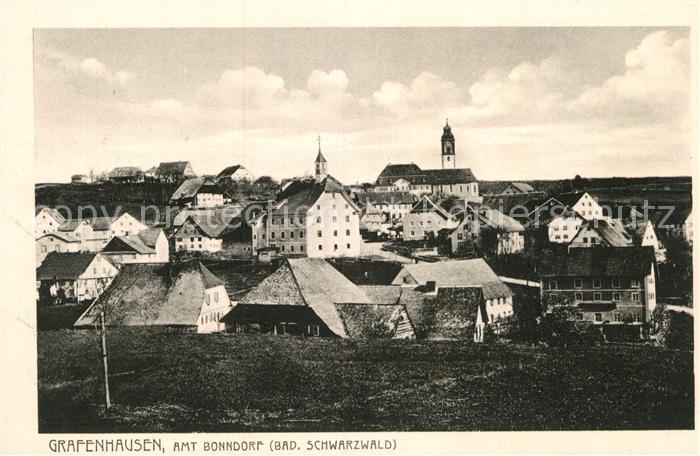 Grafenhausen Schwarzwald Teilansicht